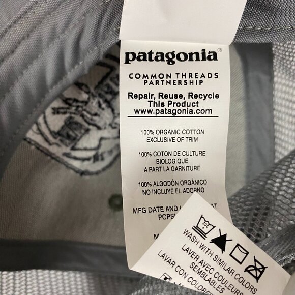 NWT Patagonia Hat Blastathon 5th Edition WWAD Snapback Logo Trucker Cap Gray - Picture 13 of 13